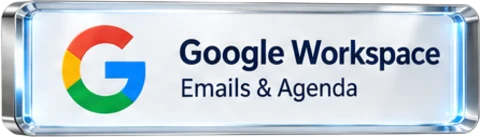 Google Workspace — e-mails et agenda
